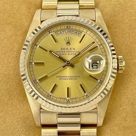 1991 rolex day date president|1991 Rolex Day Date 18238 .